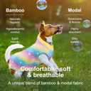 Leekalos Recovery Suit for Dogs After Surgery,Soft Breathable Dog Bodysuit Surgical Recovery Suit,Male Female Dog Neuter Spay Suits Anti Licking Wounds Jumpsuits for Small Medium Large Dogs (Rainbow)