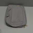 BAGSMART Toiletry Bag Travel Bag with Hanging Hook, Water-resistant Makeup Cosmetic Bag Travel Organizer for Accessories, Shampoo, Full Sized Container, Toiletries Grey, Large