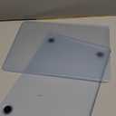 Compatible for MacBook Air 13.6 inch Case M4 M3 M2 2025 2024-2022 Release Model A3240 A3113 A2681, Sturdy Protective Hard Shell Case Cover for MacBook Air 13 inch (Sky Blue Clear)