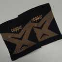 Copper-Infused Bicep Tendonitis Brace 1 Pair [Medical-Grade Compression  Ultra Comfort] Tricep Bicep Compression Sleeve For Muscle Strains Recovery,Upper Arm Compression Sleeve For Men & Women (Large, Deep Gold)