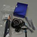 MySmile UC605 Electric Toothbrush for Adults, Rechargeable Sonic Electronic Toothbrush with 6 Brush Heads and Travel Case, 2 Mins 5 Modes Smart Timer, 48000VPM (Black)