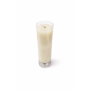 Core Flameless Large Pillar Candle – Cream LED Candle with Realistic Flickering Effect