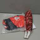 Cheerleader Outfit for Women Red Cheerleader Costume 4PCS Cheerleading Complete Outfits Party Halloween (Large)