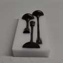 Candle Stick Candle Holder Set of 3 Metal Candlestick Holders Candle Stand Taper Candle Holders for Table Centerpiece Fireplace Mantle Decor, Ideal Gift for Wedding Thanksgiving Christmas Housewarming (Brown)