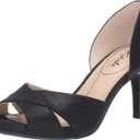 LifeStride Womens Mykonos Pump, Black Sparkle, 9 US