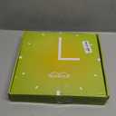 HZDHCLH 12inch Wall Clocks Battery Operated,Quartz Movement,Silent Non Ticking Modern Wall Clock for Living Room Bedroom Kitchen Office School Classroom Decor Green Gold