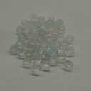 Reusable Ice Cubes, Fake Ice Cubes 70 Pack, Clear Refreezable Silicone Ice Cubes for Drinks, Whiskey, Vodka or Coffee, Washable Non-Melting Non-Diluting