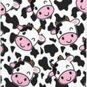 Microfiber Cow Print Beach Towels Cow Cattle Head Funny Animal Black and White Bath Towel Quick Dry Sand-Free Pool Towel Wrap Cow Print Gifts Accessories for Adults Kids, Oversized 31.5x51.2
