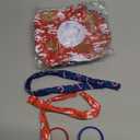 Hungdao 6Pcs Christmas Clothing Accessory Set Include Ear Muff Scarf Inflatable Snow Tube or Mermaid Costume for Doll (Stylish Style)