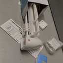 PRObebi Retractable Baby & Dog Gate - Extra Wide (54" W x 34" H), Ideal for Stairs, Hallways, Doorways, Deck & Porch, White 