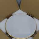 Flush Mount Ceiling Light Gold 12 Inch LED Dimmable Ceiling Light 24W 5CCT(2700K-5000K) Bedroom Lamp Entryway for Bedroom Foyer Kitchen Entryway Closet Hallway