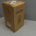 Small Table Lamp, Touch Control Table Lamp with Brushed White Oak Cage, Farmhouse Bedside Lamp 3-way Dimmable Nightstand Lamp Edison Lamp for Bedroom, Living Room, Hallway, Kitchen, LED Bulb Included