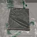 Ovesmusl PU Leather 3 Ring Binder 1 Inch Round Ring Binder Holds 200 Sheets 8.5"x11" Letter Size Paper, Wedding Family History Notebook Cover Loose Leaf Organizer, Green