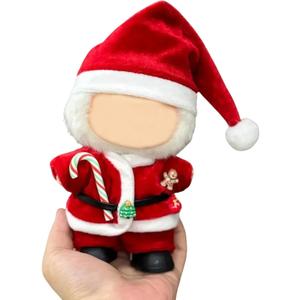 17cm Doll Christmas Clothes Compatable with Labubu(NO Doll), Cute Dolls Outfit Accessories, Small Kawaii Clothes Set for Dolls, Gift for Women and Girls(Style 3)