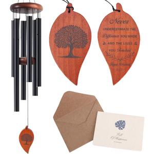 HOMIEE Wind Chimes Retirement Gifts, Happy Retirement Gifts for Coworker Colleague Boss Teachers Nurses Friends, Going Away Gifts Retirement Decorations(Retirement Gift)