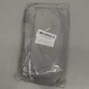 8 inch Mini Gym Bag for Women & Men, Cute Gym Tote Bag Small Duffle Bags Lightweight for Travel Yoga Dance Workout, White Gray