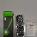 Presentation Clicker Green Laser Pointer with Air Mouse Function, Wireless Presenter Clicker RF 2.4GHz USB Presenter Control PowerPoint Presentation Clicker for Mac, Laptop, Computer