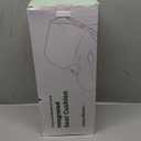 One-Piece Memory Foam Seat & Back Cushion - Lumbar Support, Adjustable Strap, Non-Slip Bottom - Breathable Removable Cover for Office Chair, Car, Truck (Grey) (Universal Size)