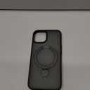 TORRAS Magnetic Kickstand for iPhone 13/ iPhone 14 Case [Compatible with MagSafe][Sturdy & Versatile Stand] Military-Grade Shockproof Translucent Slim Protective Anti-Fingerprint Anti-Scratch, Black