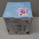 3L Portable Mini Washing Machine, Compact Mini Washer Machine with 6000mAh, Portable Washer for Delicates & Socks, Travel RV Apartment Dorm Hotel Use (White)