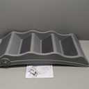 Amazon Basics Foldable Non-Slip Steps for Dogs and Cats, Grey, 23.90" x 16.10" x 19.76"