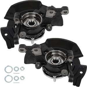 SCITOO 698-464;698-465 Front Steering Knuckle Assembly Left&Right Fit for 2011-2013 for Hyundai Sonata 2PC
