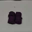 4 Rolls Purple Handmade Fringe Chiffon Silk Ribbon 1" x 5Yd Per Roll,Frayed Edges Ribbon for Gifts Wrapping,Wedding Decoration,Bridal Bouquets(1" X20 Yd Purple)