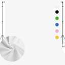 White Photography Backdrop for Photoshoot,Photo Backdrop Curtain,Perfect White Background for Party Portrait Photoshoots Video Studio 8FTx10FT