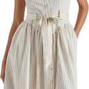 Steve Madden Apparel Women's Mary Dress, Cream, Size 4