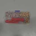 242pcs R134A Ac Valve Core Kit Valve Cores Kit AC Valve Core Removal Tool for Car A/C Valve Kit Air Conditioning Valve Core