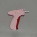 Stitch Gun for Clothes - Handheld Stitch Gun Quick Clothing Fixer - Mini Sewing Kit Micro Tagging Gun - Includes 5 Needle, 1000 Black Fasteners & 1000 White Fasteners, PinkRed