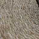 Creative Co-Op Round Braided Bankuan Tray with Handles (Natural)