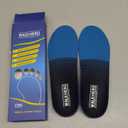 Walkhero Plantar Fasciitis Pain Relief Insoles High Arch Support Orthotic Shoes Inserts, Relieve Flat Feet and Foot Fatigue (Mens 6-6 1/2 | Womens 8-8 1/2, Blue)