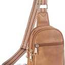 Telena Sling Bag for Women Crossbody Bags Purse for Women Vegan Leather Fanny Pack with Adjustable Strap
