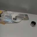 Neodrain 36 in Brushed Wall Drain, 304 Stainless Steel Side Drain with Grate and Hair Strainer, Lateral Shower Drain for Bathroom