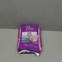 Poise Incontinence Pads & Postpartum Incontinence Pads, 3 Drop Light Absorbency, Long Length 24 Pack