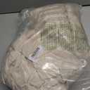 H.VERSAILTEX Velvet Stretch Couch Cushion Cover Plush Cushion Slipcover for Chair Loveseat Sofa Cushion Furniture Protector Seat Cushion Sofa Cover (3 Piece XL Sofa Cushion Covers, Ivory)