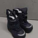 Apakowa Kid's Boys Girls Winter Snow Boots (5 Toddler) (Navy-h3305)