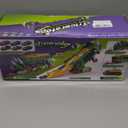 Dinosaur Truck Toys for Kids, Transforms into Triceratops with Race Track Set, Ultimate City Dinosaur Transporter Hauler with 4 Cars, Birthday Gifts Toys for Boys 3 4 5 6 7 8 Years Old Green