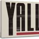 Qvapt Western Yall Wall Art,Western Wall Decor,Western Yall Framed Canvas Prints Wall Art,Western Wall Art For Bedroom Home Living Room(11x14inch)