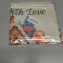 GAGEC Christmas Pillow Covers 20x20 Inch Vintage Gingerbread Red Throw Pillow Covers Christmas Xmas Winter Pillowcase Home Decor Living Room House Decorative Cushion Case for Sofa Couch