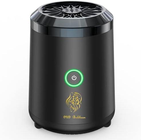 Portable Mini Incense Burner Bakhoor Rechargeable USB Aroma Diffuser Electric Arabic Incense Holder Muslim Home Decoration