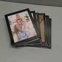 Giftgarden 5x7 Picture Frame 7 Pack Black 5 by 7 Photo Frames Set for Wall or Tabletop Display