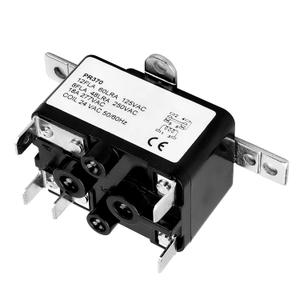 90370 General Purpose 24V AC Relay, 12A Load, SPDT Contacts  Reliable Fan Control for Electromechanical Applications