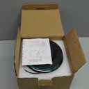 LED Dimmable Ceiling Spotlight 12W 3CCT 3000K/4000K/5000K Adjustable Indoor Directional Spotlight Fixtures for Room Living Hallway Gallery Art Light,CRI93 1200LM (Black)