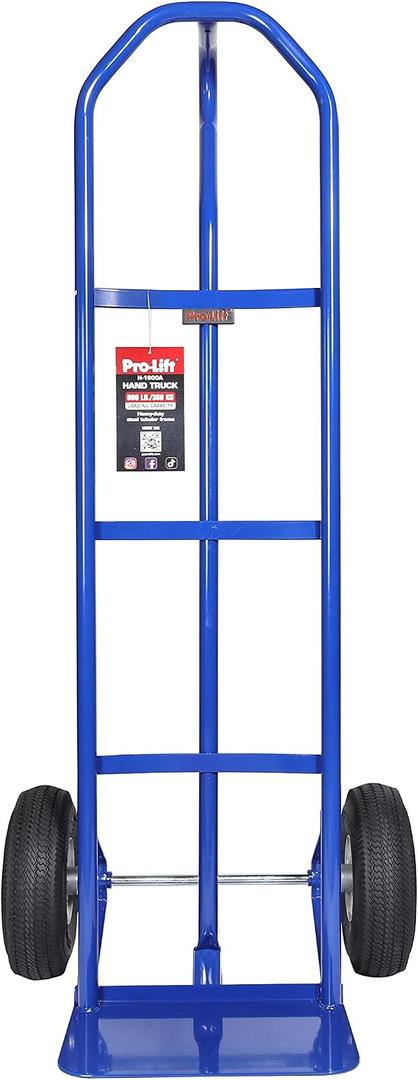 Pro Lift Hand Trucks Heavy Duty Industrial Dolly Cart with Vertical Loop Handle and 800 Lbs Maximum Loading Capacity