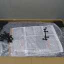 7 code Thicken & Sturdy Clear Shoe Storage Organizer with Magnetic Door, Stackable Boxes for Closet, Foldable Shoe Rack for Sneaker Boot Container, Plastic Shoe Cabinet Shoe Box 6 Pack, Black