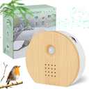 Singing Bird Box Original, White Noise Nature Sound Box with Motion Sensor Portable Birds Chirping with Timer, 9 Soothing Songs, Sound Therapy for Bathroom, Home, Baby, Adult, Travel Relaxing (0-90dB)