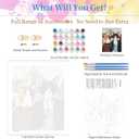 Miairivy DIY Paint by Numbers Kit for Adults & Beginners, Cat Easy Paint by Number Kits, 16 X 20 inches Large Size Colorful Canvas for Home Decor (MT4906)