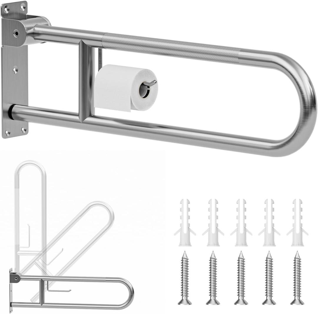 SPECILITE Heavy Duty Toilet Grab Bar 29.5 in, 440 Lbs Load Capacity